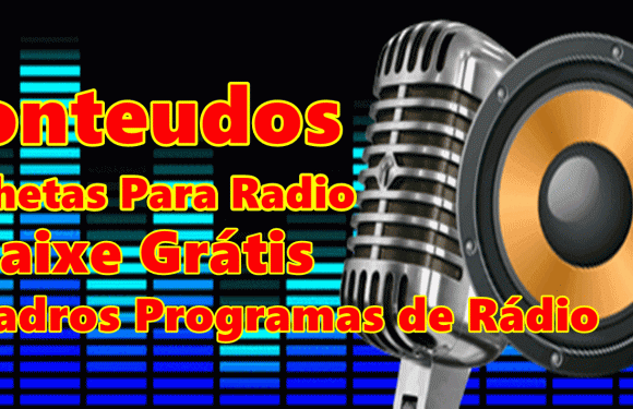 Baixe Grátis Vinhetas 16 Tipos Quadro de Programas de rádio