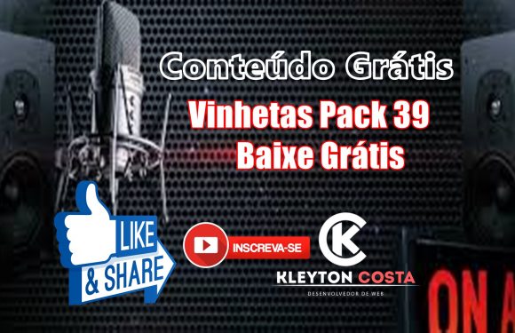 Vinhetas Para Web Radio, Baixe Conteúdo Grátis, Pack Com 39 Vinhetas Neutras