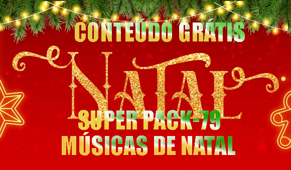 Super Pack 79 Músicas Natalina, Baixe Agora Grátis Músicas de Natal