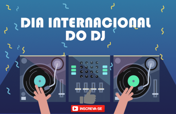Vinheta Grátis Dia Internacional do DJ