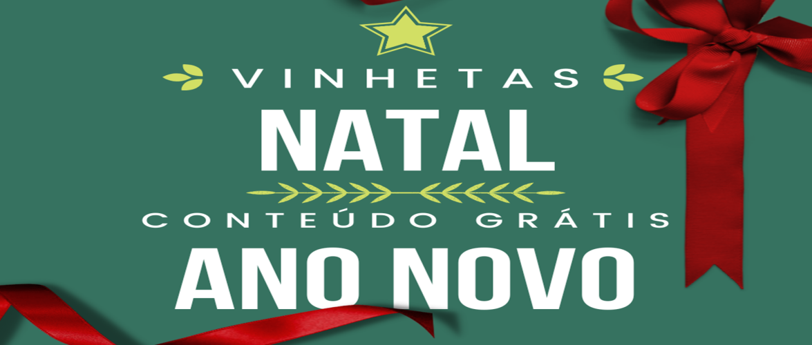 VINHETAS DE NATAL E NO NOVO GRÁTIS-BAIXE AGORA