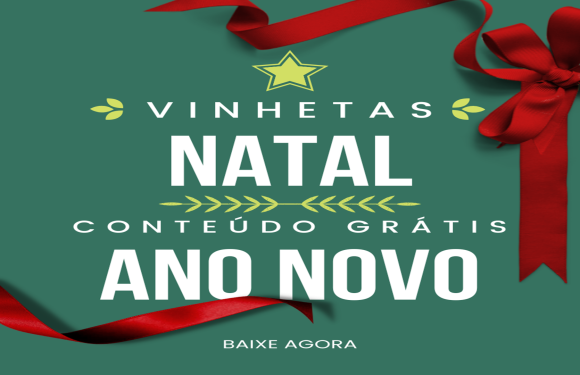 VINHETAS DE NATAL E NO NOVO GRÁTIS-BAIXE AGORA