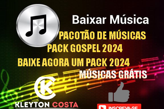 PACK 202 MÚSICAS GOSPEL 2024