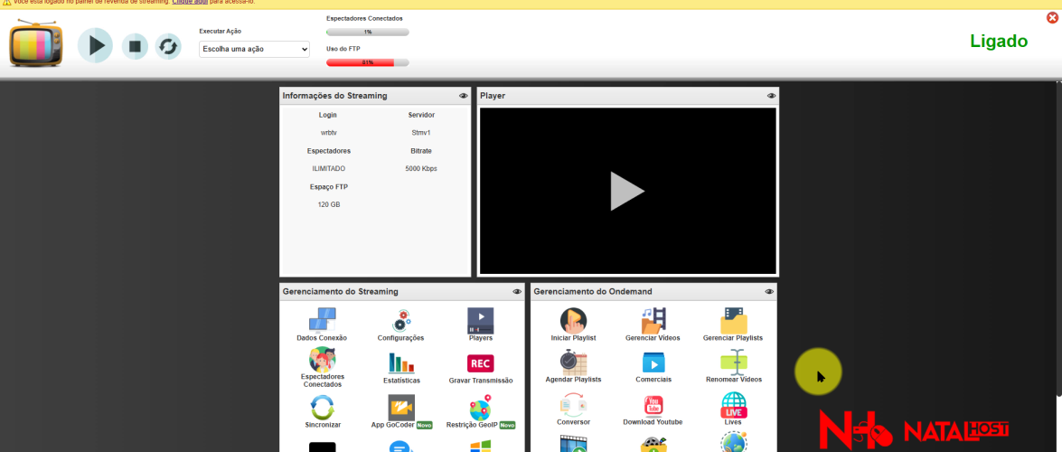 FAÇA LIVE, LIVRE DE DIREITOS AUTORAIS E GANHE DINHEIRO COM ELA USANDO O PAINEL DE WEBTV